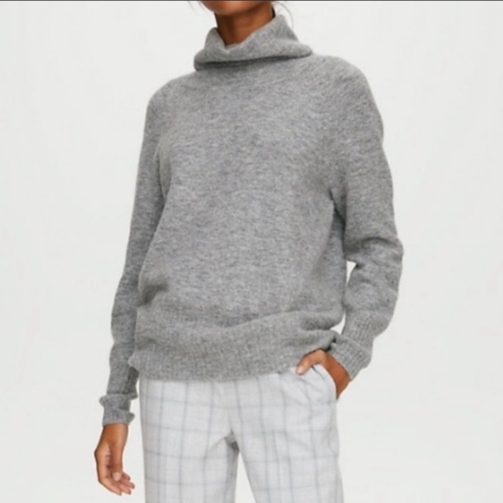 Aritzia The Group Babaton Plutarch Alpaca Blend Knit Pullover Sweater